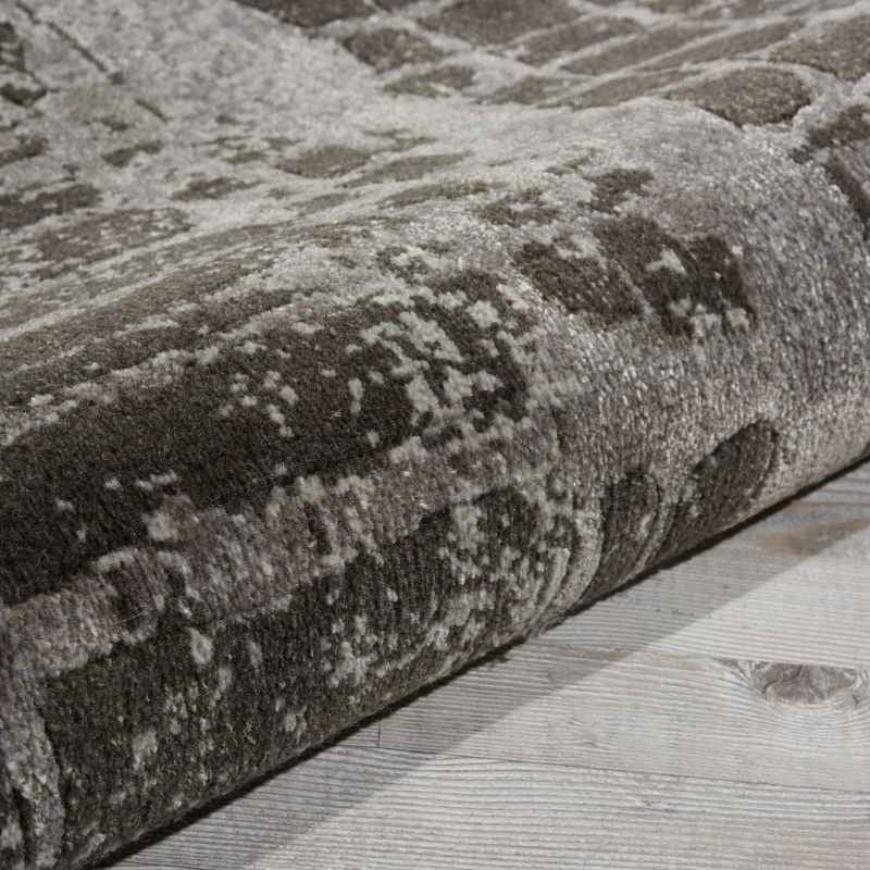 Nourison Twilight Circular Rugs TWI10 in Hazel