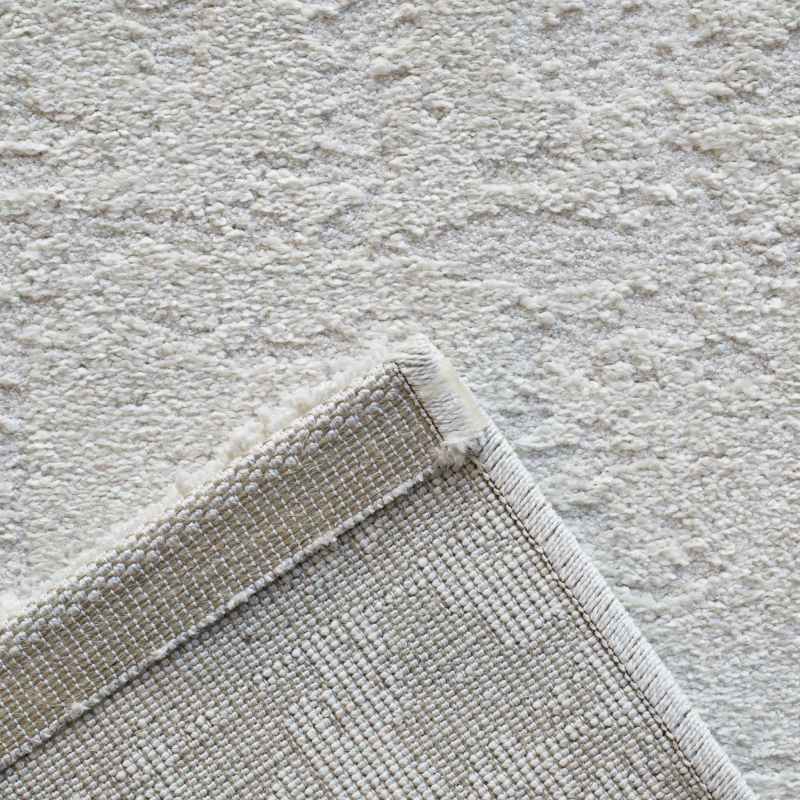 Geo Modern Abstract Textured 410003 6161 Rugs in Cream