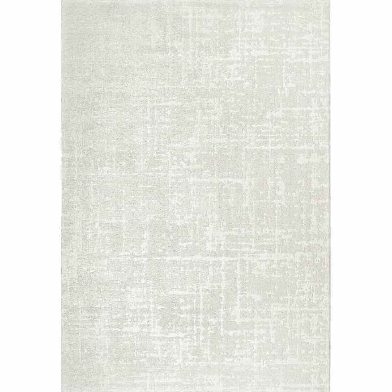 Geo Modern Abstract Textured 410003 6161 Rugs in Cream