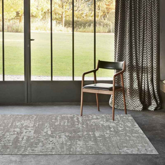Geo Modern Abstract Textured Rugs in 410007 7121 Taupe Beige