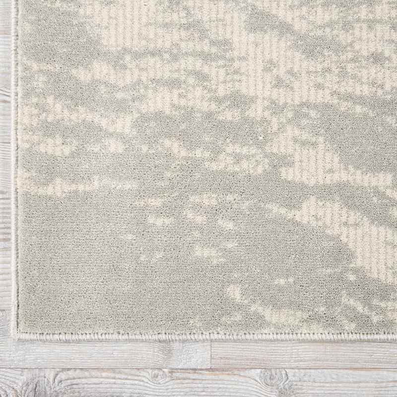 Maxell Hallway Runners MAE12 by Nourison in Ivoy and Grey