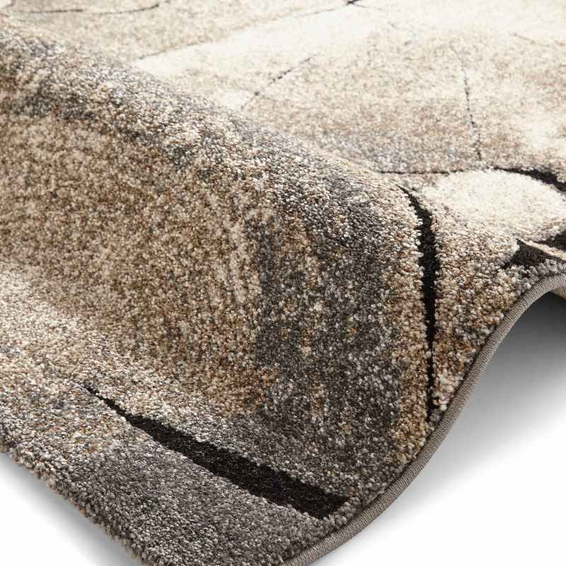 Woodland Rugs 6318 in Grey and Black