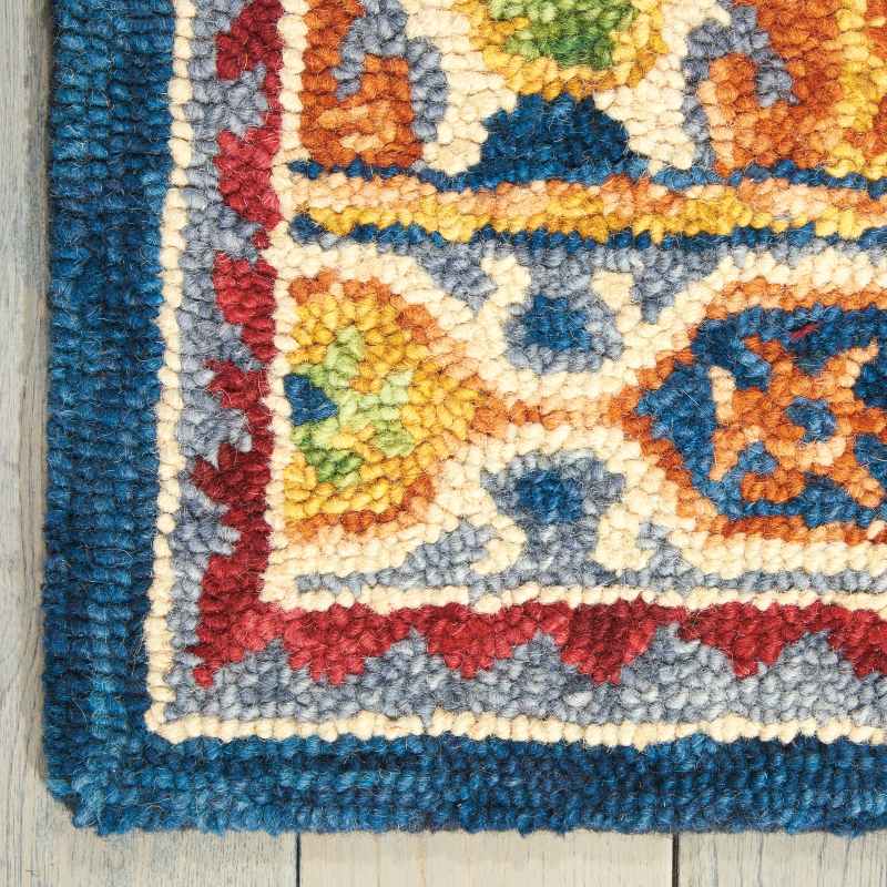 Vibrant Rugs VIB09 in Navy by Nourison