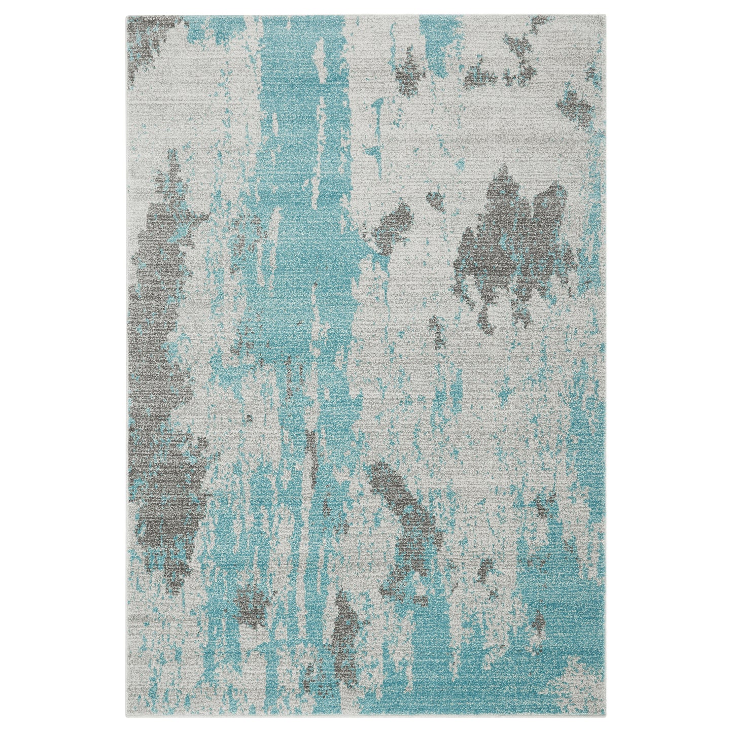 Nova Rugs NV15 in Painterly Duck Egg