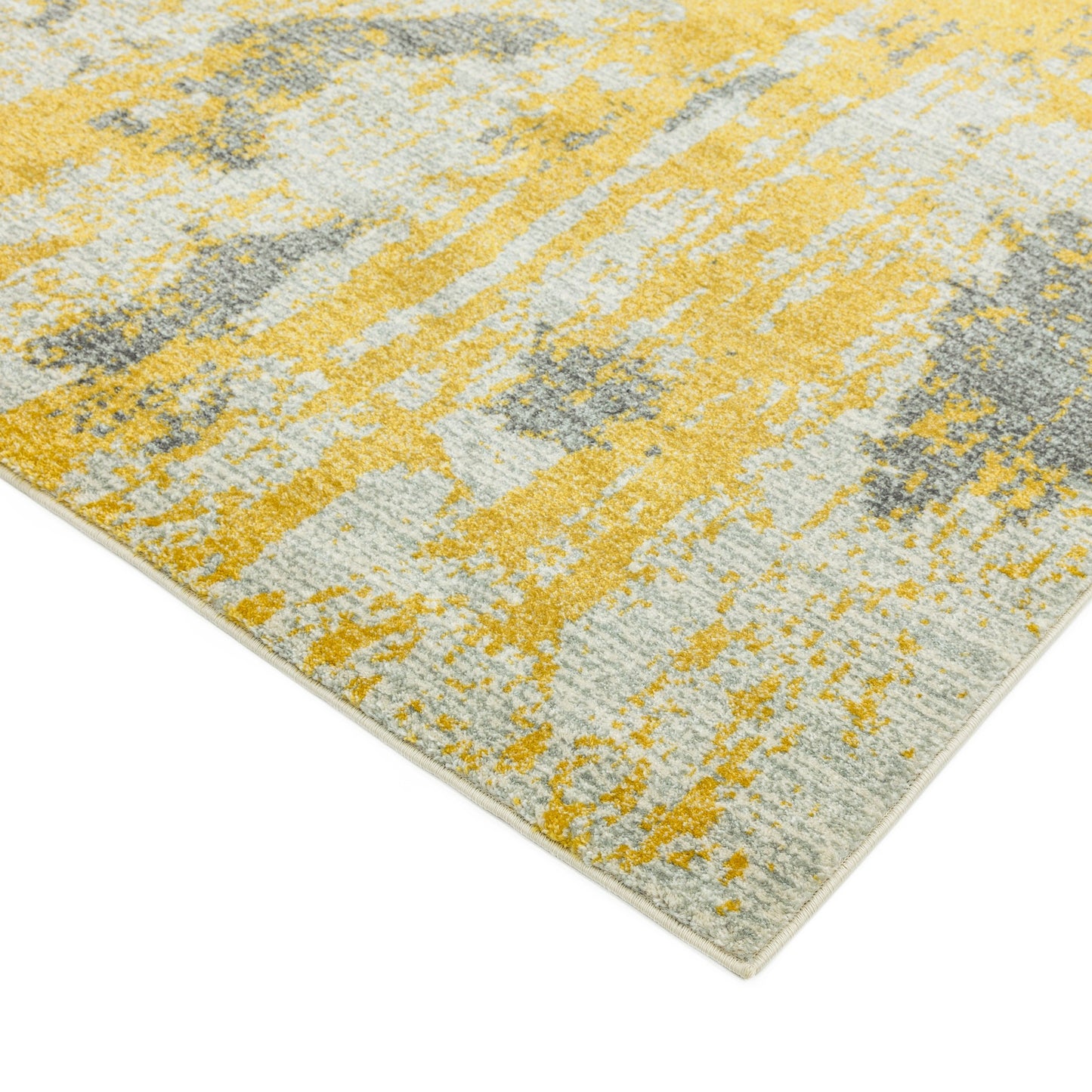 Nova Rugs NV18 in Painterly Yellow