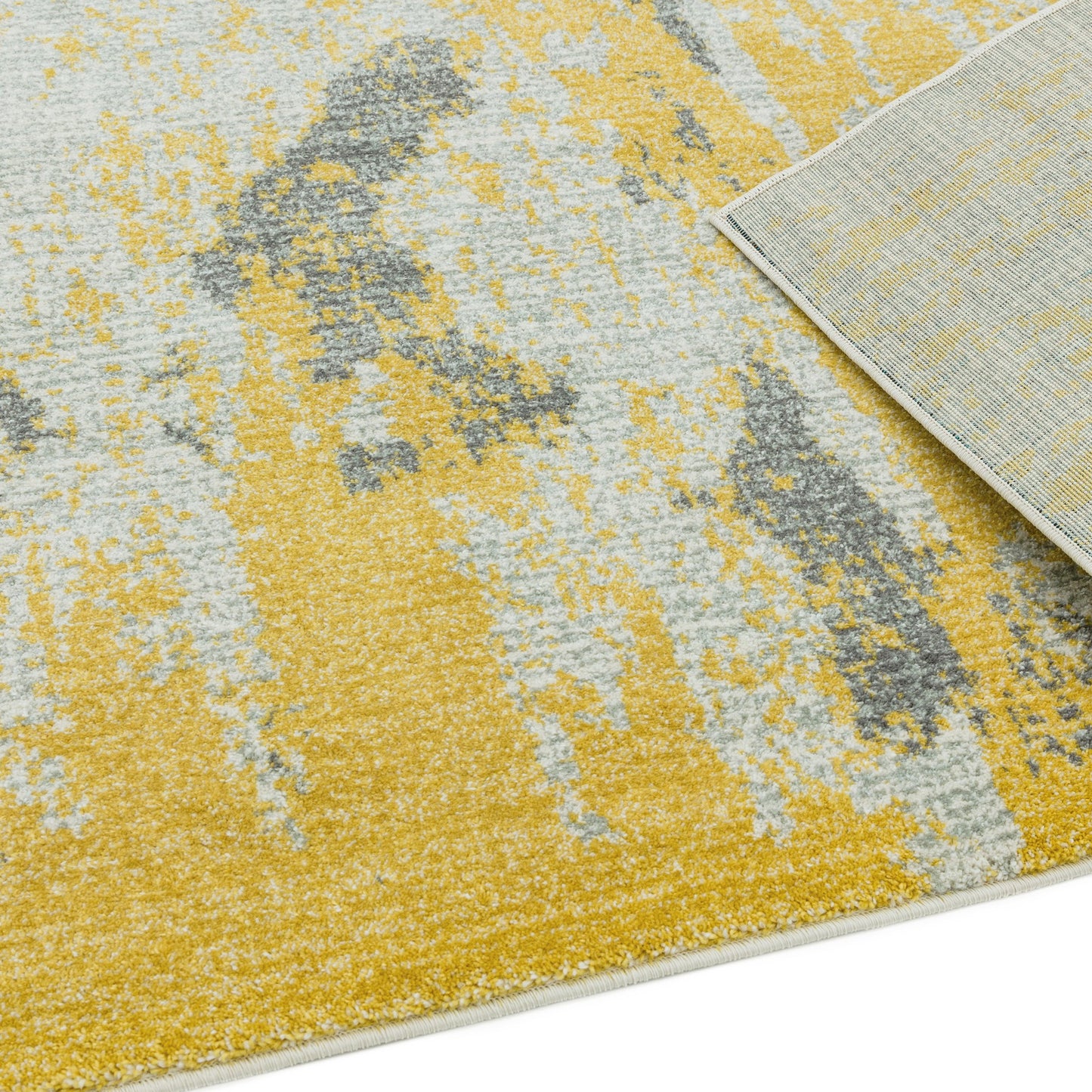 Nova Rugs NV18 in Painterly Yellow