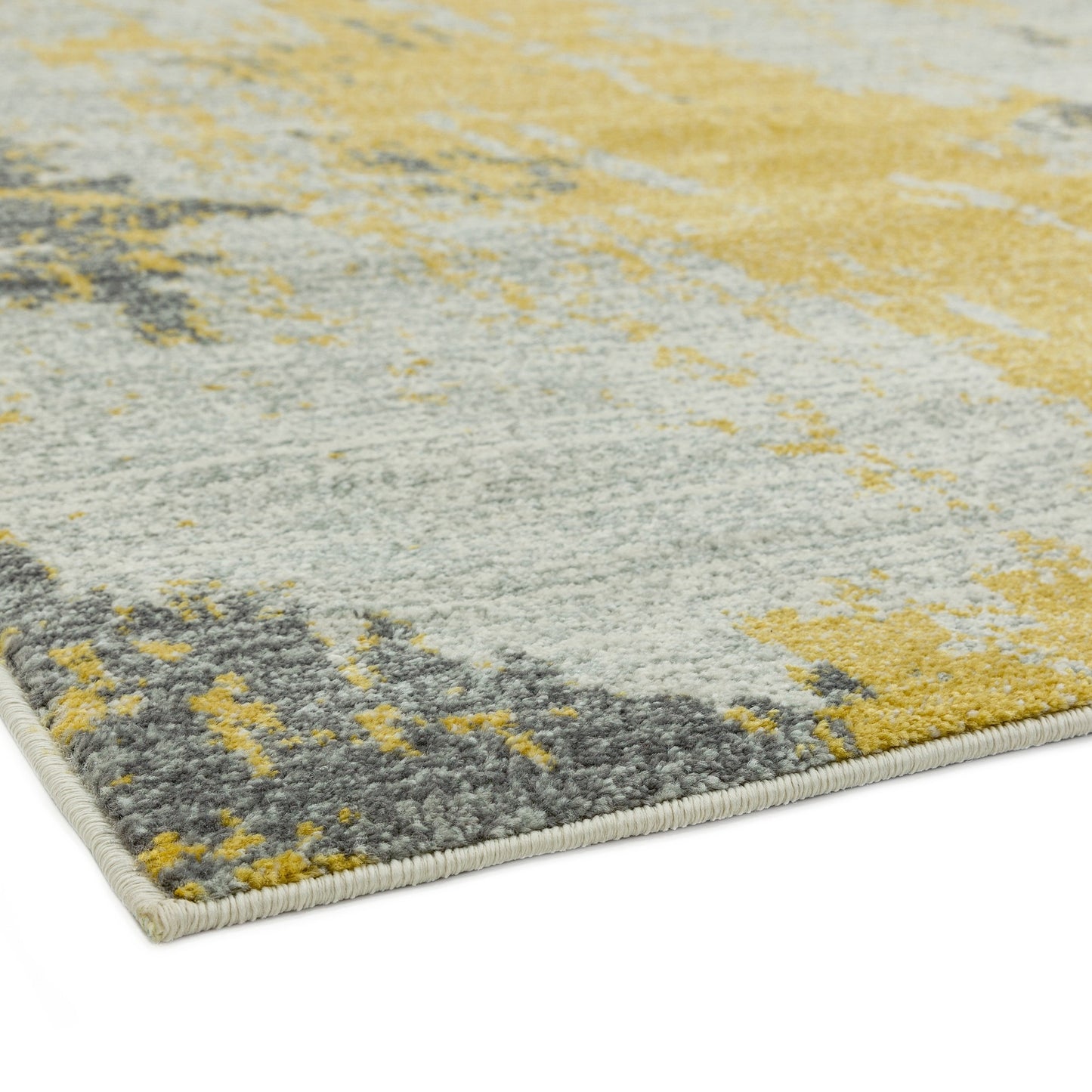 Nova Rugs NV18 in Painterly Yellow