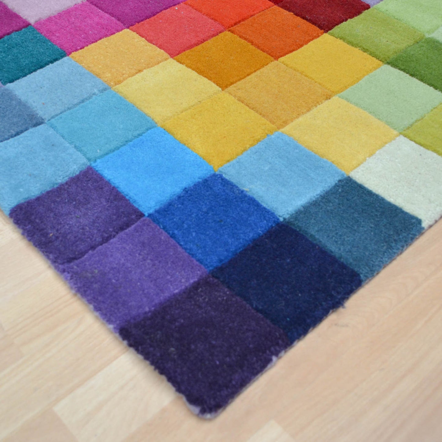 Funk Hallway Runners - Multi Coloured Pure Wool
