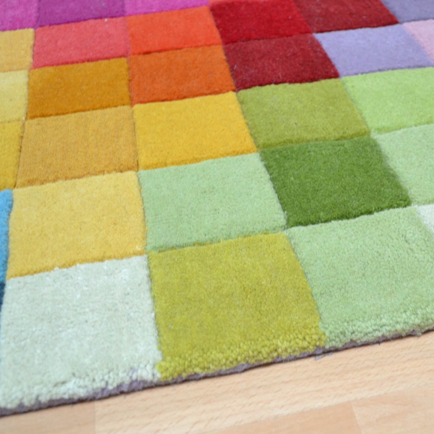 Funk Hallway Runners - Multi Coloured Pure Wool
