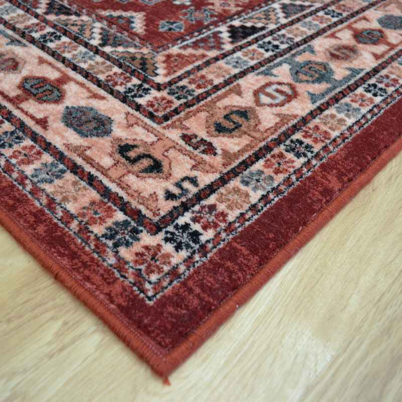 Royal Kashqai Traditional Wool Rugs 4306 300 in Brick