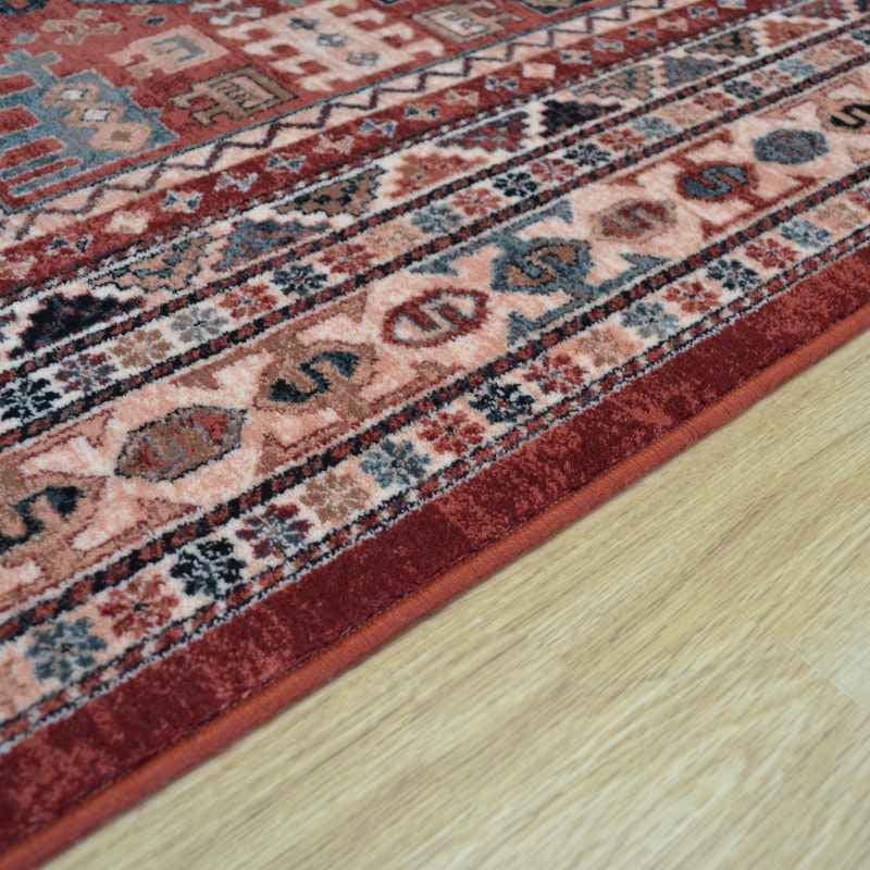 Royal Kashqai Traditional Wool Rugs 4306 300 in Brick