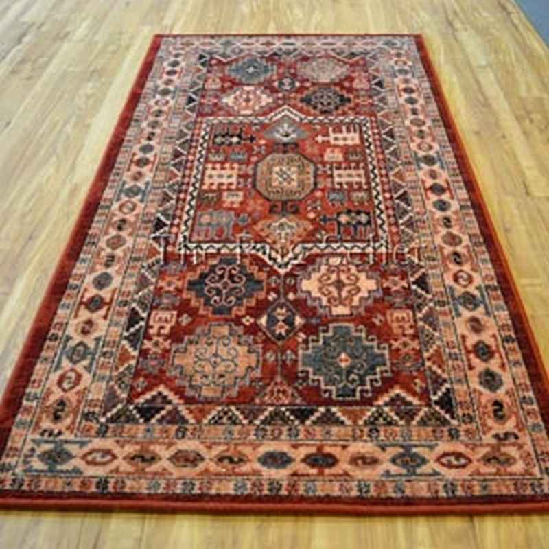 Royal Kashqai Traditional Wool Rugs 4306 300 in Brick
