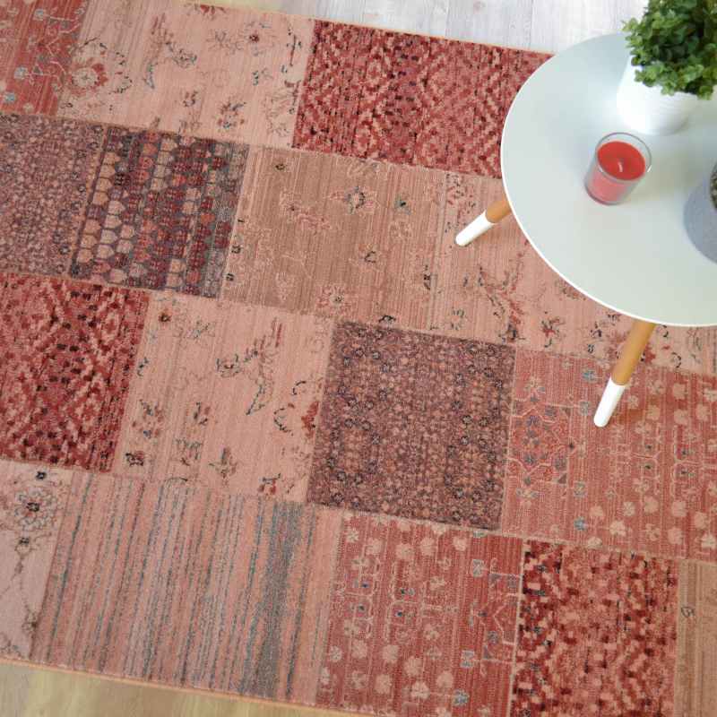 Royal Kashqai Traditional Wool Rugs 4327 101 in Orange