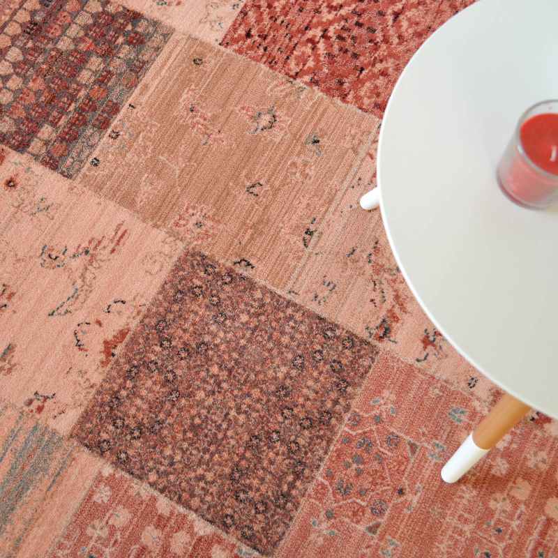 Royal Kashqai Traditional Wool Rugs 4327 101 in Orange