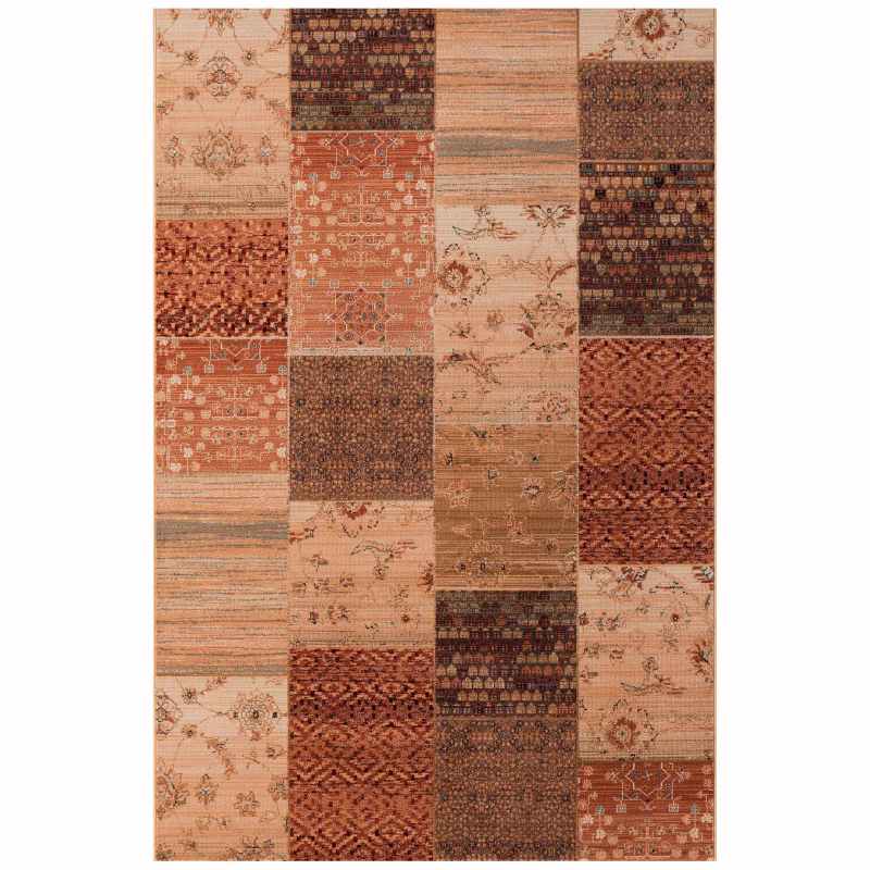 Royal Kashqai Traditional Wool Rugs 4327 101 in Orange