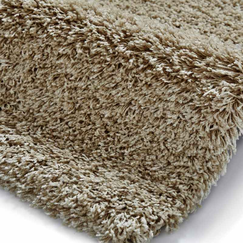 Vista Shaggy Plain Thick Rugs 2236 Light Beige