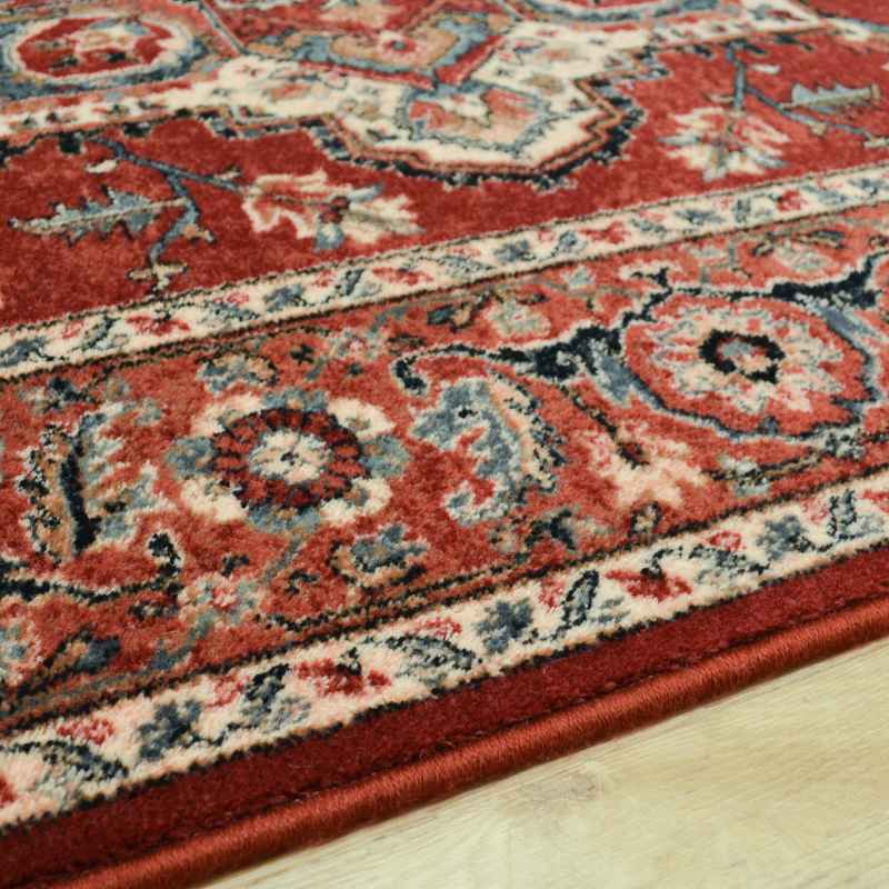 Royal Kashqai Traditional Wool Rugs 4354 300 in Red