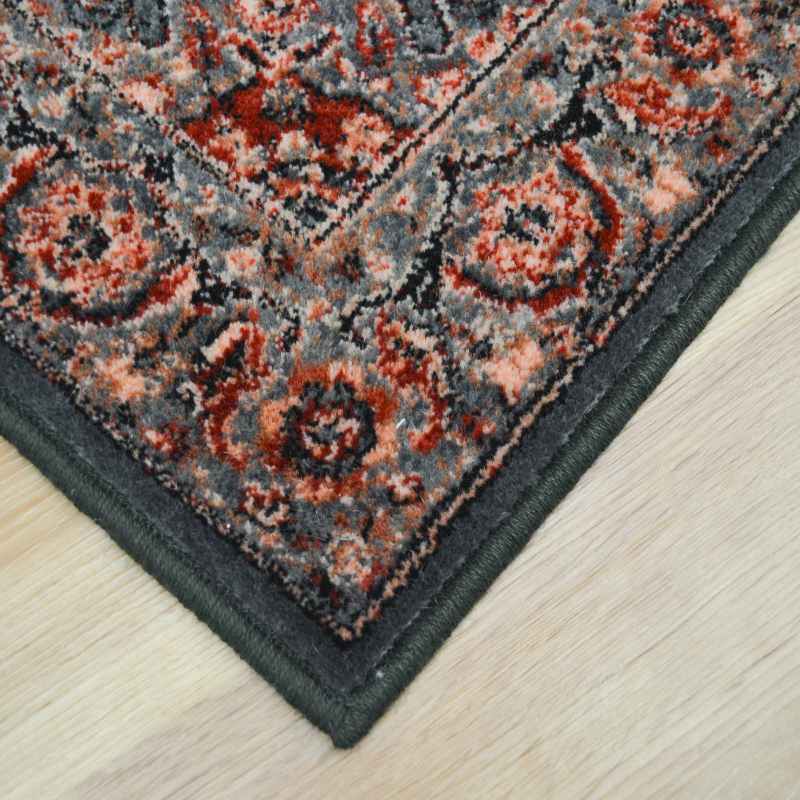Royal Kashqai Traditional Wool Runner Rugs 4354 401 in Green