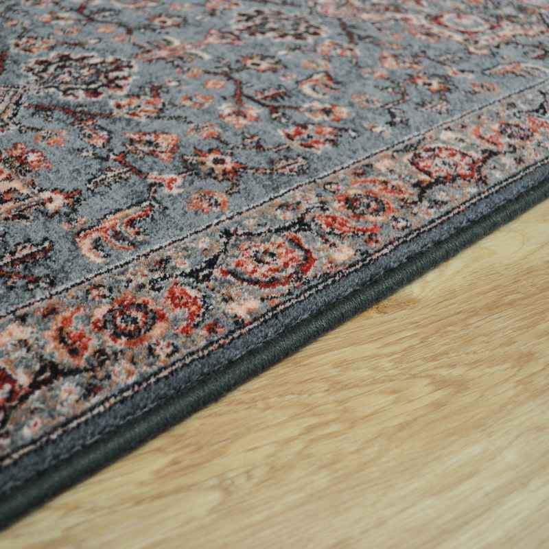 Royal Kashqai Traditional Wool Runner Rugs 4354 401 in Green