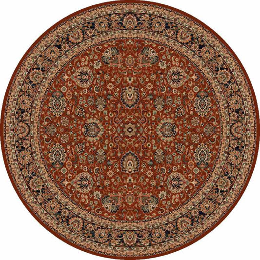 Kashqai Traditional Persian Circle Rugs 4362 300 in Red