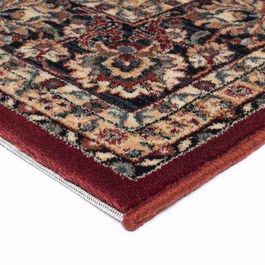 Royal Kashqai Traditional Hallway Runner Rugs 4362 300 in Red