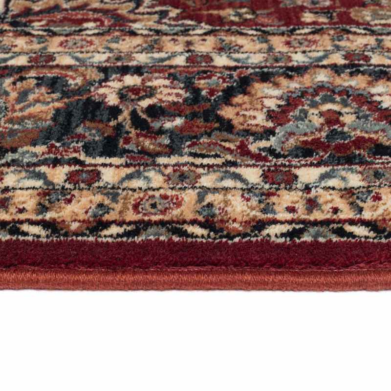 Royal Kashqai Traditional Hallway Runner Rugs 4362 300 in Red
