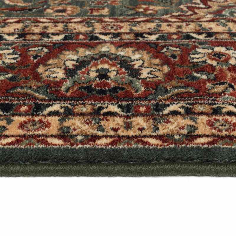 Royal Kashqai Traditional Hallway Runner Rugs 4362 400 in Green