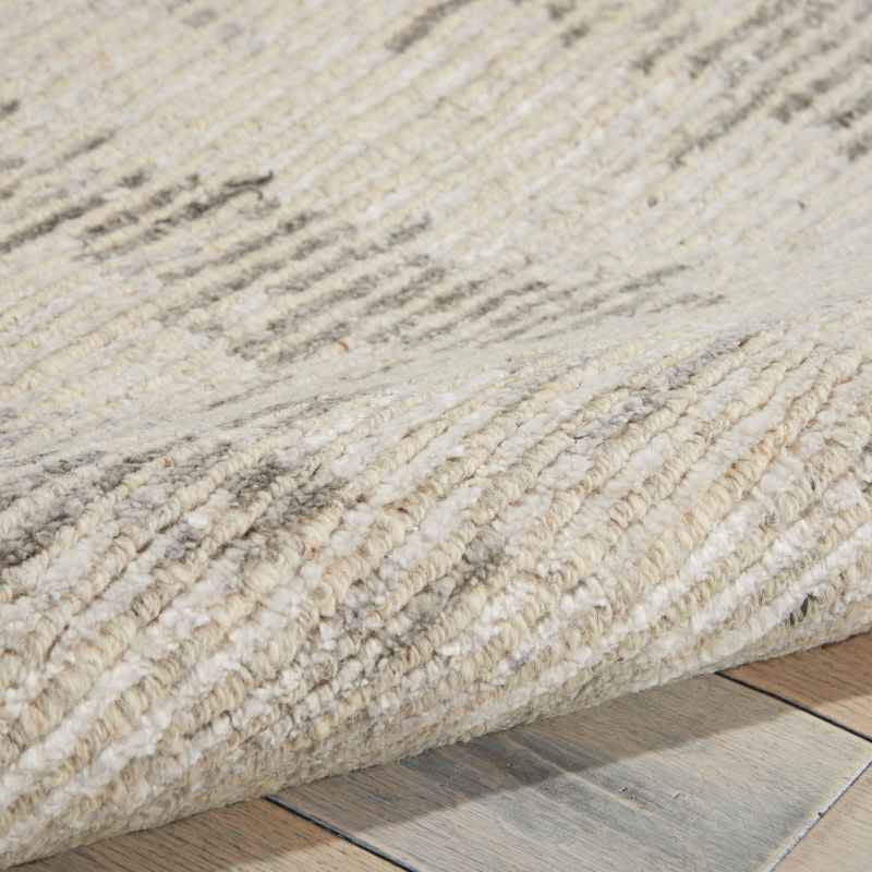 Ellora Rugs ELL01 in Ivory and Grey by Nourison