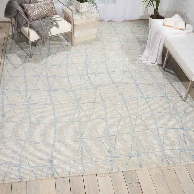 Ellora Rugs ELL02 in Sky by Nourison