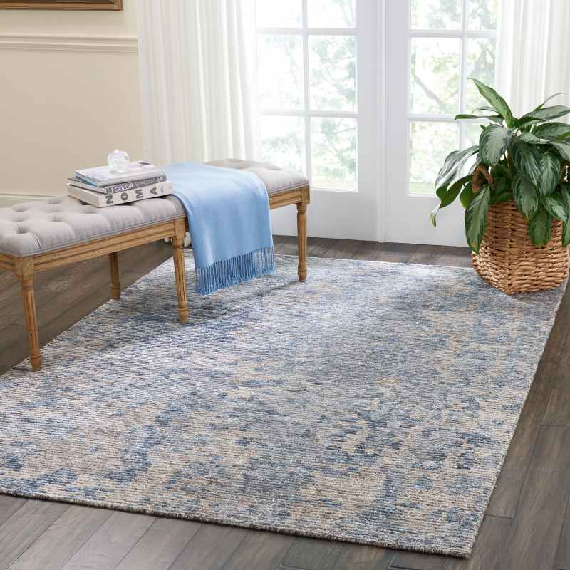 Ellora Rugs ELL04 in Graphite by Nourison