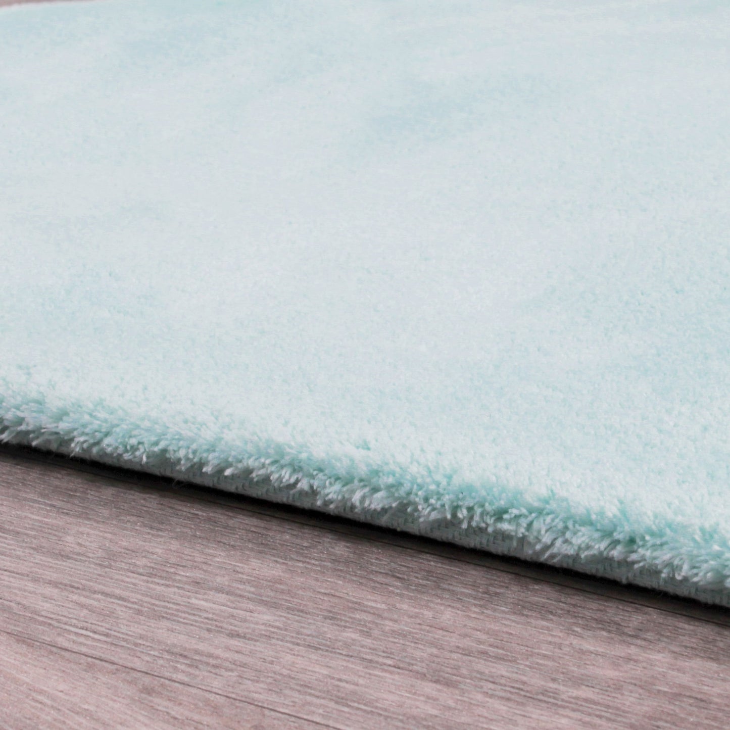 Lulu Shaggy Rugs in Duck Egg