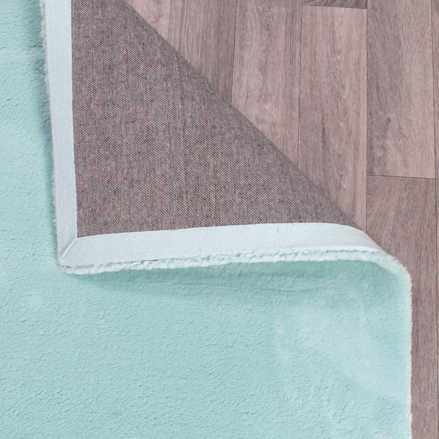 Lulu Shaggy Rugs in Duck Egg