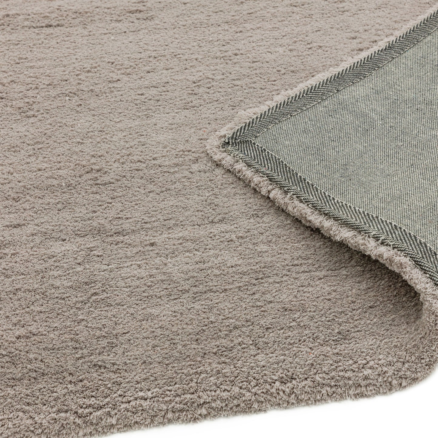 Lulu Shaggy Rugs in Stone