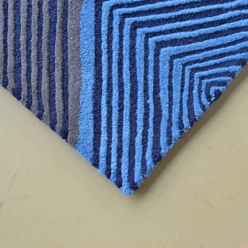 Rhythm Rugs in Indigo 40908 by Harlequin