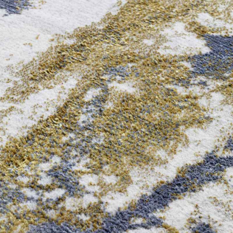 Stella Modern Abstract Wool Rugs 47202 JC500 in Blue