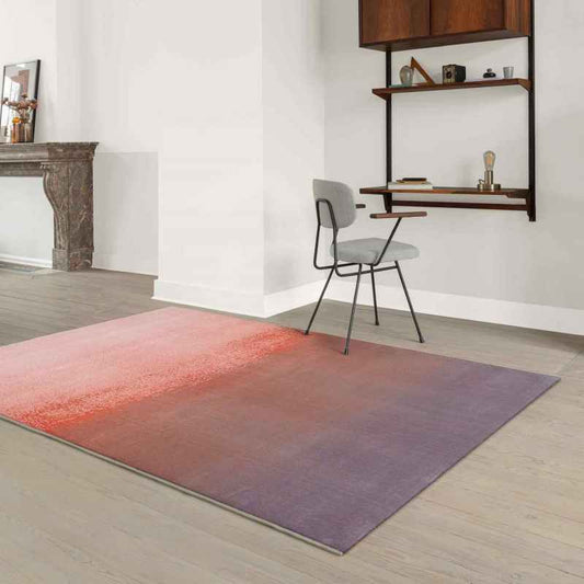 City Ombre Abstract Textured Rug 473204 AK200 in Multi