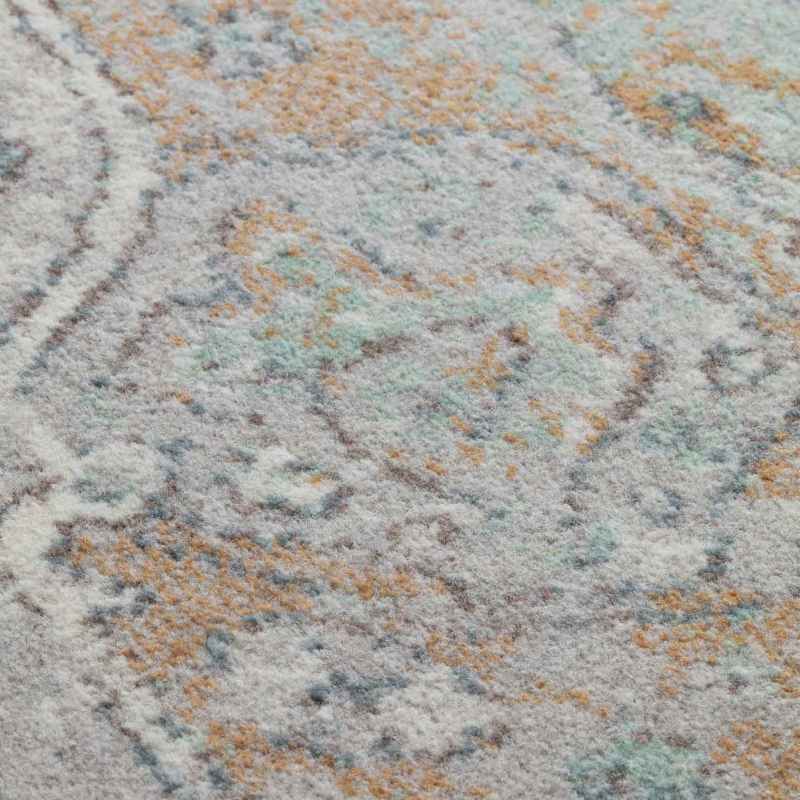 Phoenix Traditional Wool Wilton Medallion Rug 47701 402