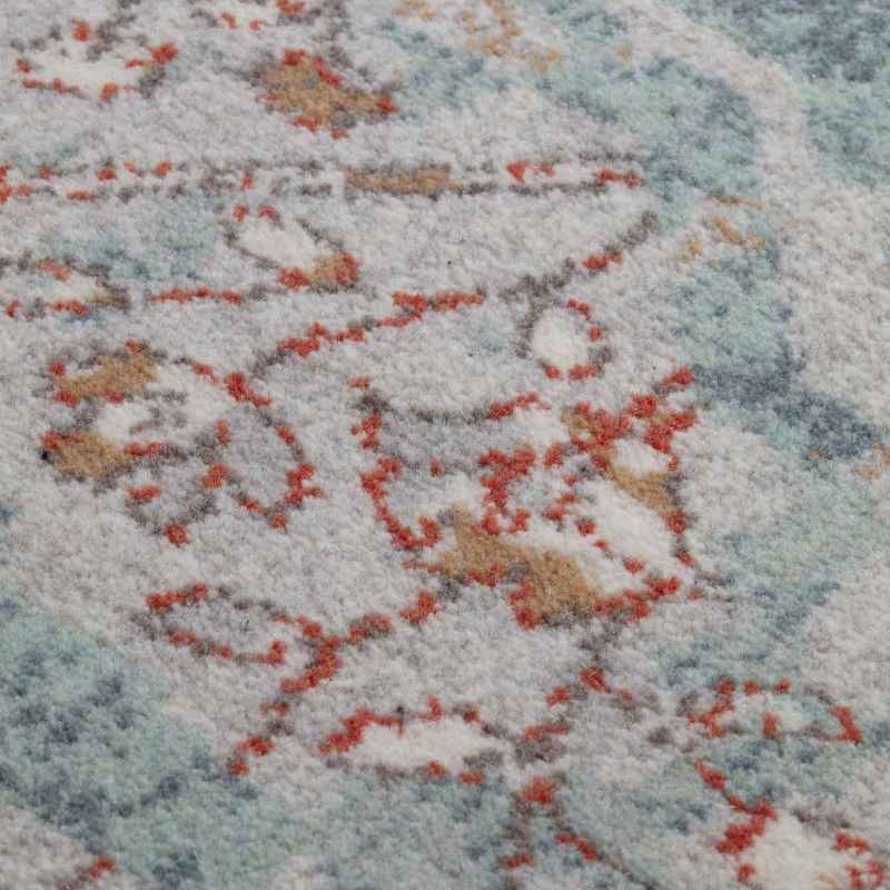 Phoenix Traditional Wool Wilton Floral Rug 47704 400