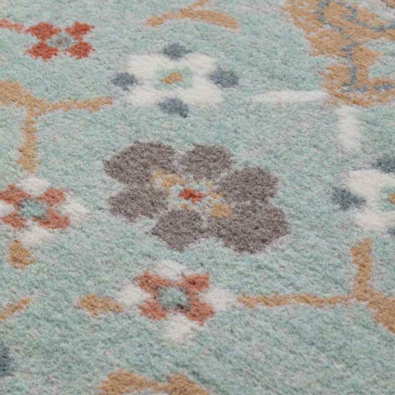 Phoenix Traditional Wool Wilton Floral Rug 47726 400