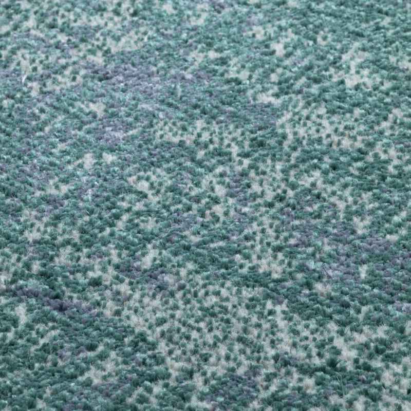 Venus Modern Plain Distressed Wool 48221 JC400 Rugs in Blue