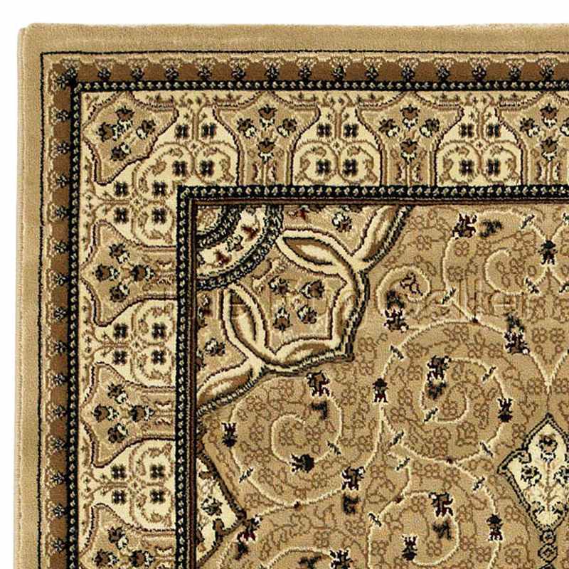 Heritage 4400 Traditional Medallion Rugs in Beige
