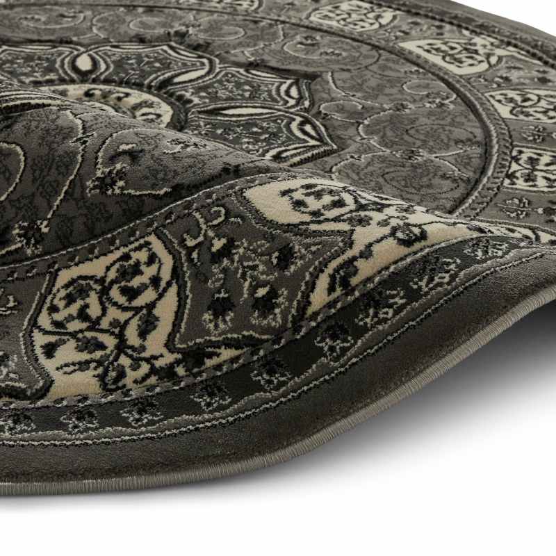 Heritage Circular Rugs 4400 in Grey