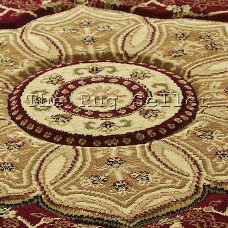 Heritage 4400 Circular Rugs in Red