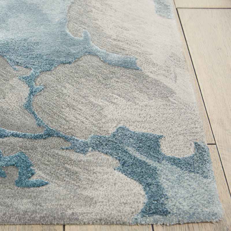 Prismatic Modern Abstract Rugs PRS14 in Grey Slate by Nourison