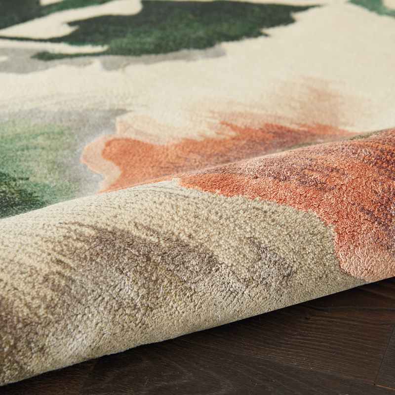 Prismatic Floral Rugs in PRS15 Beige Multi by Nourison
