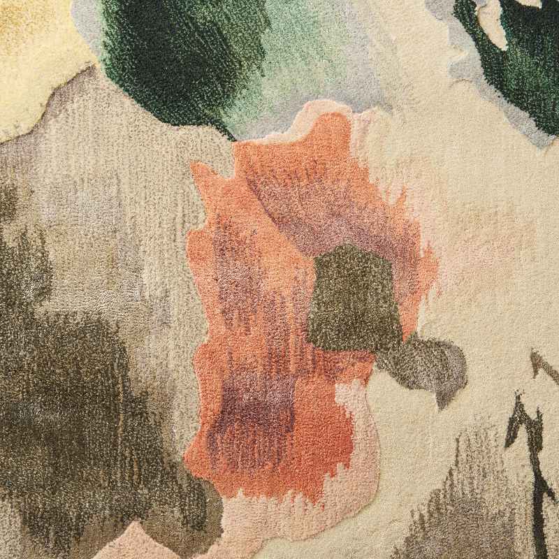Prismatic Floral Rugs in PRS15 Beige Multi by Nourison