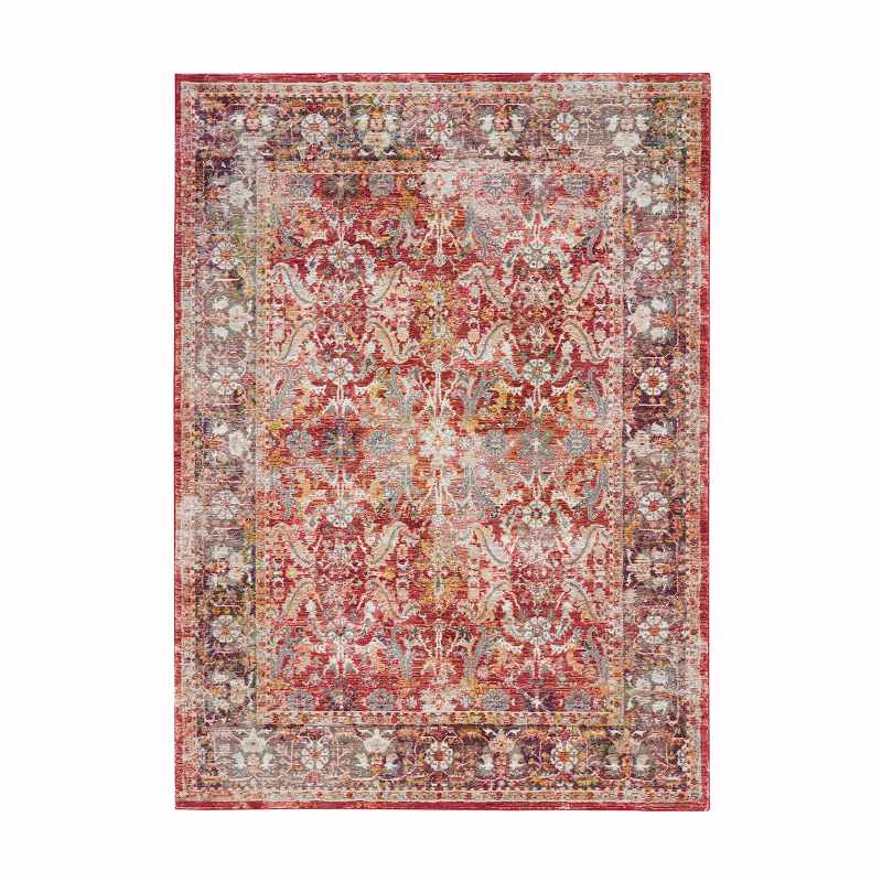 Ankara Global Traditional Persian Rugs ANR02 in Red
