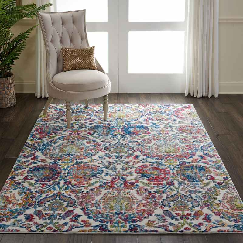 Ankara Global Traditional Persian Rugs ANR06 in IVBLU