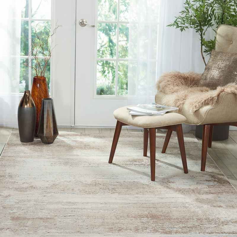 Rustic Textures Abstract Rugs RUS03 in Beige