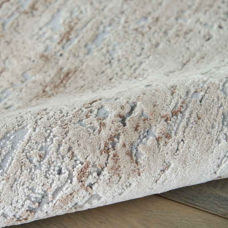 Rustic Textures Abstract Rugs RUS03 in Beige